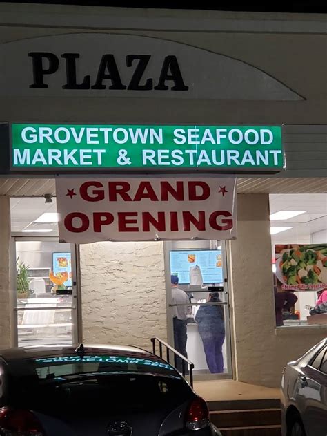 Opens Soon. . Grovetown seafood market